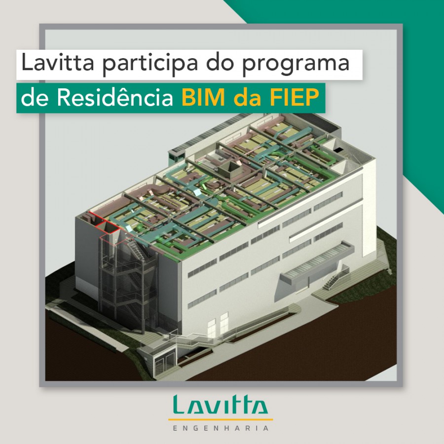 Lavitta participa do Programa de Residência BIM da FIEP